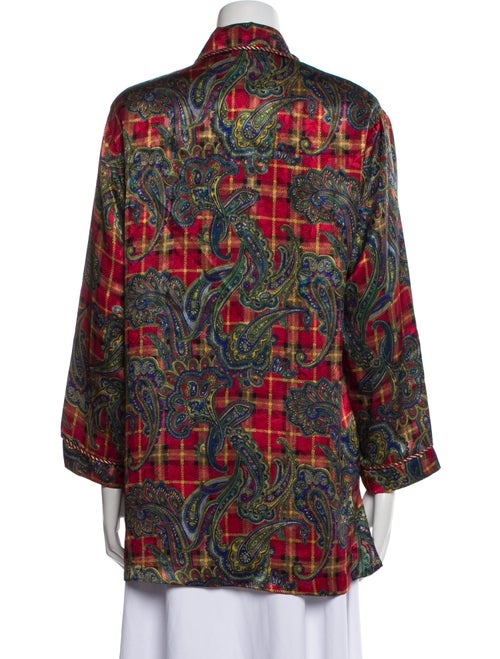 Christian Dior Paisley Print Pajamas