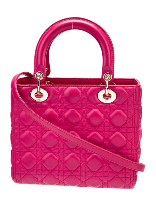 Christian Dior Cannage Lady Dior Medium