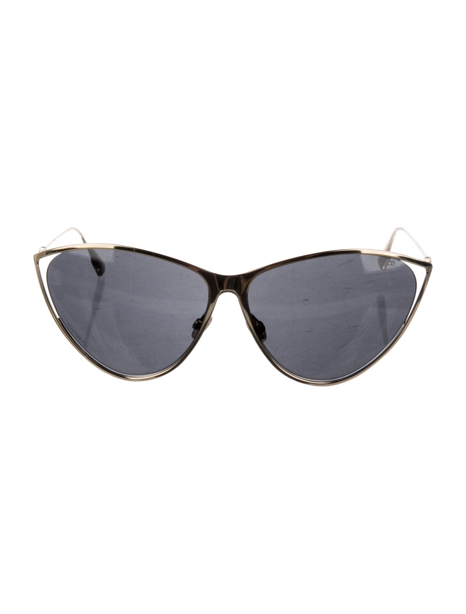 Christian Dior Cat-Eye Mirrored Sunglasses