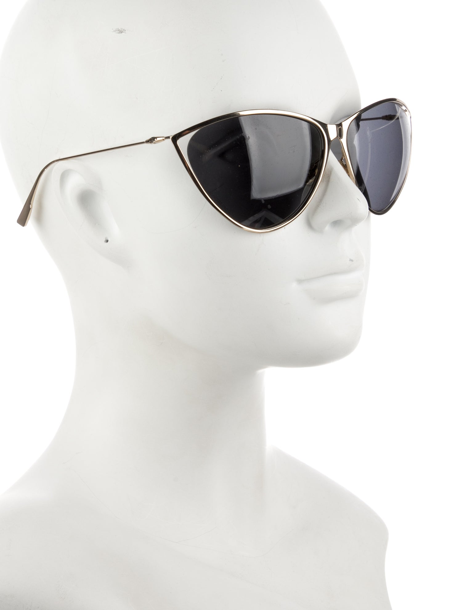 Christian Dior Cat-Eye Mirrored Sunglasses