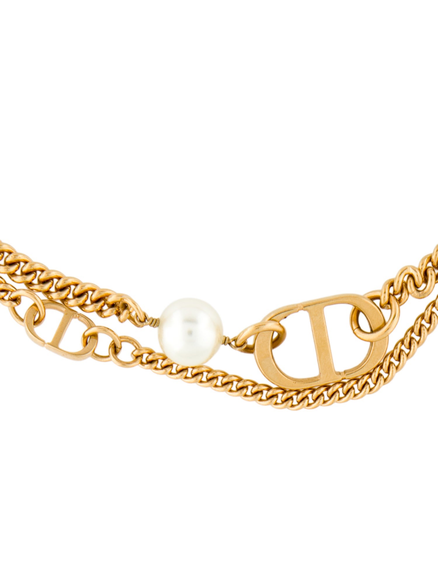 Christian Dior Faux Pearl 30 Montaigne Choker