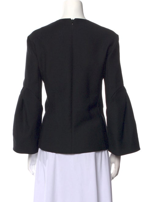 Christian Dior Virgin Wool Bateau Neckline Top