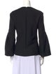 Christian Dior Virgin Wool Bateau Neckline Top