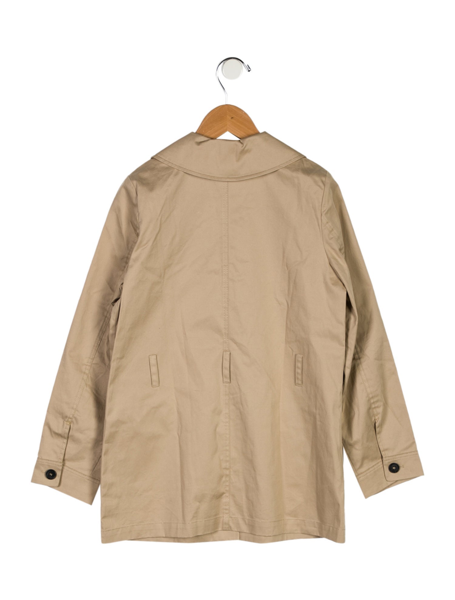 Christian Dior Girls Embroidered Trench Coat