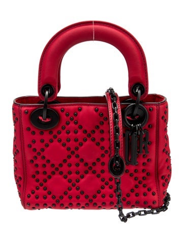 Christian Dior Mini Bags Cannage Lady