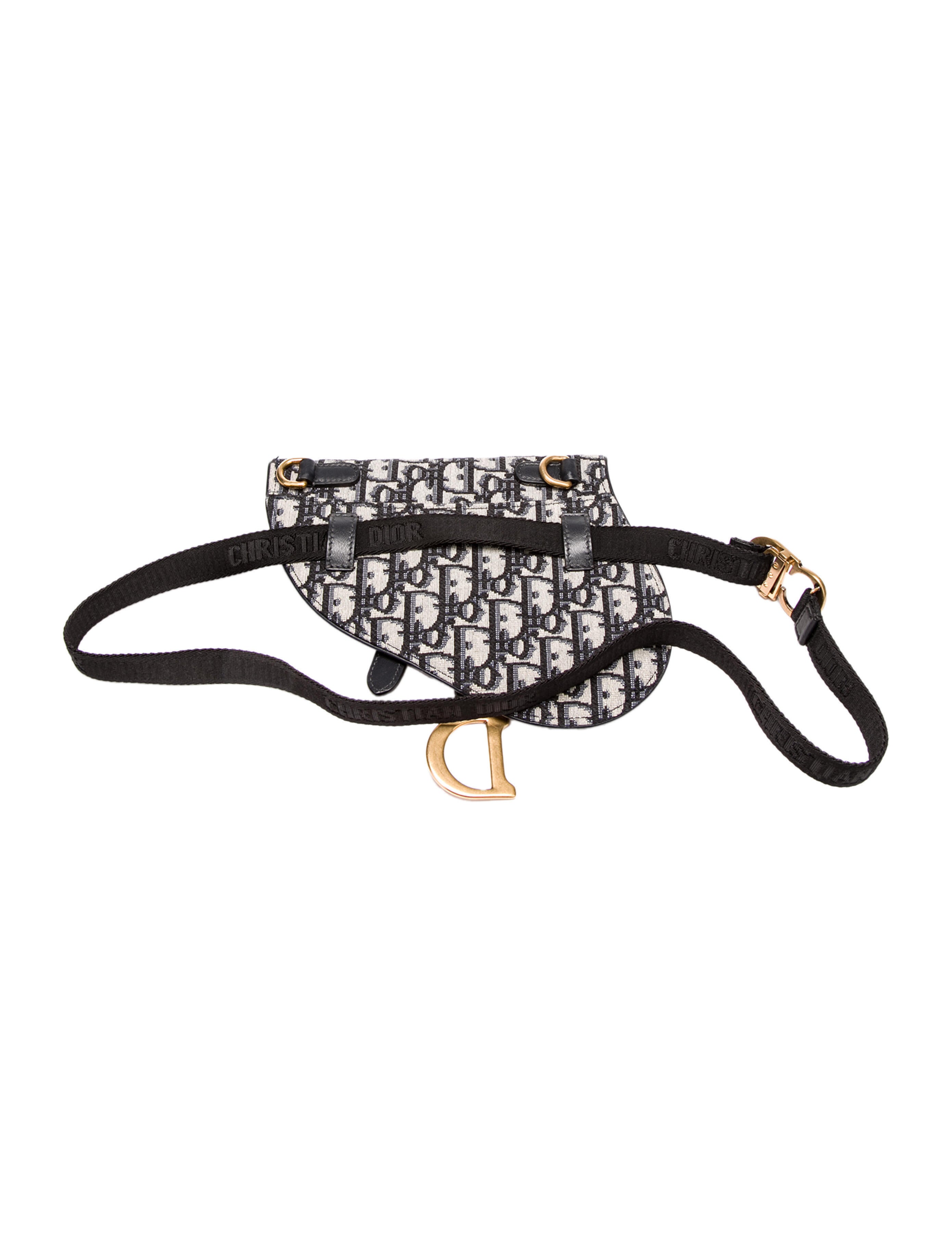 Christian Dior Oblique Jacquard Oblique Saddle