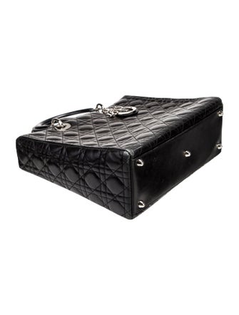 Christian Dior Quilted Lady Dior Large