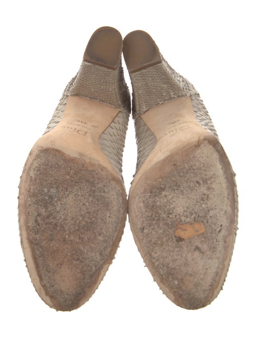 Christian Dior Snakeskin Animal Print Pumps