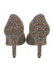 Christian Dior Mesh Sequin Embellishments Pumps