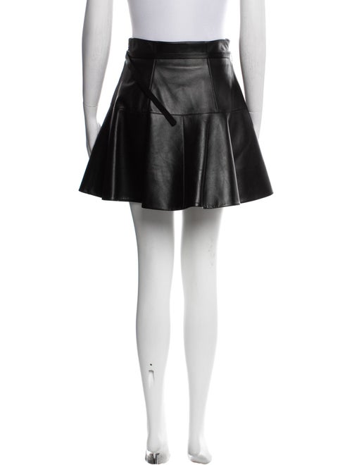 Christian Dior Lamb Leather Mini Skirt