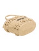 Christian Dior Raffia Hat Basket