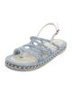 Chanel Chain-Link Accents Espadrilles