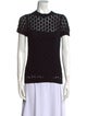 Christian Dior Crew Neck Short Sleeve Top
