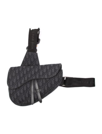 DIOR MEN Oblique Jacquard Saddle