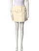 Christian Dior Leather Mini Skirt