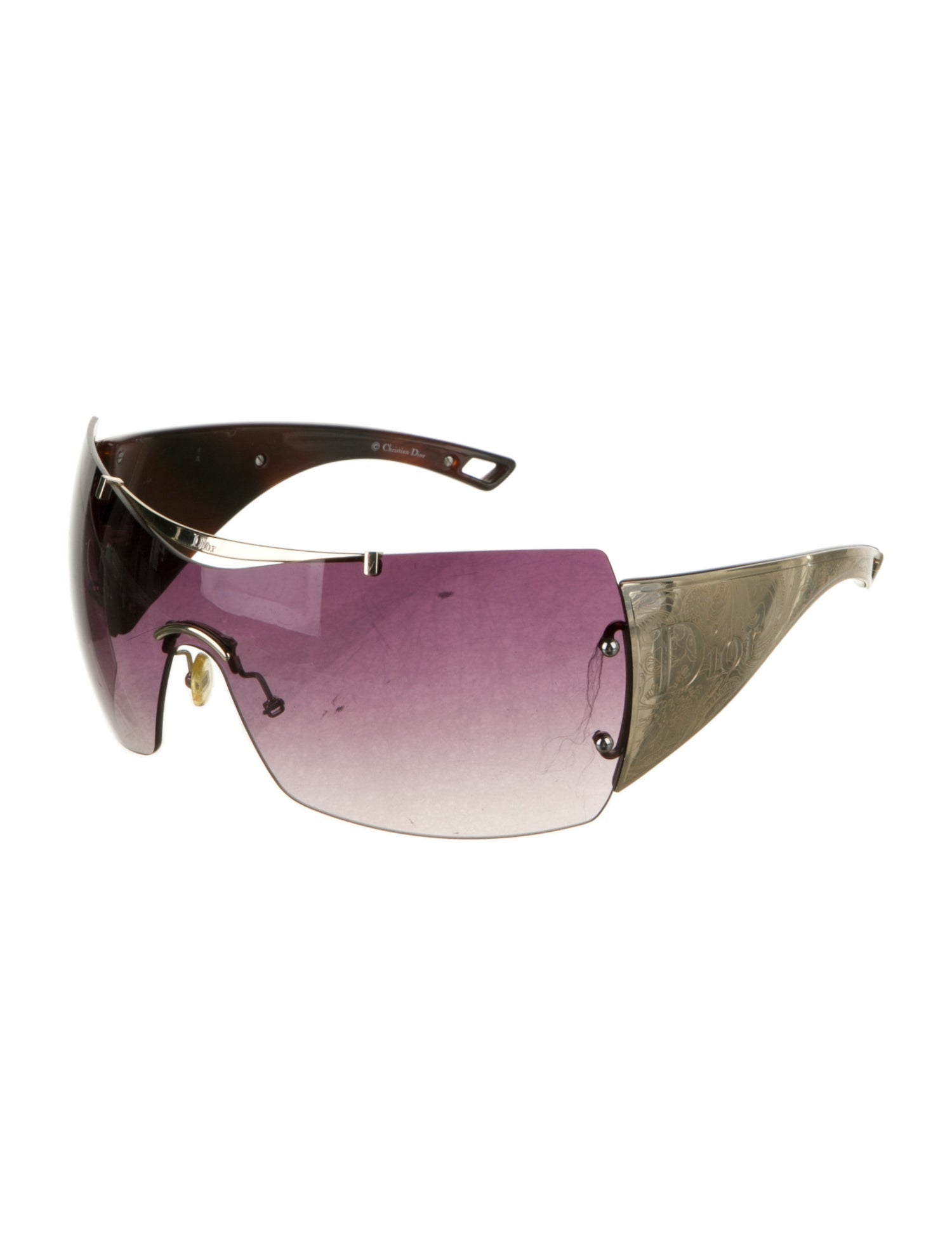 Christian Dior Shield Gradient Sunglasses