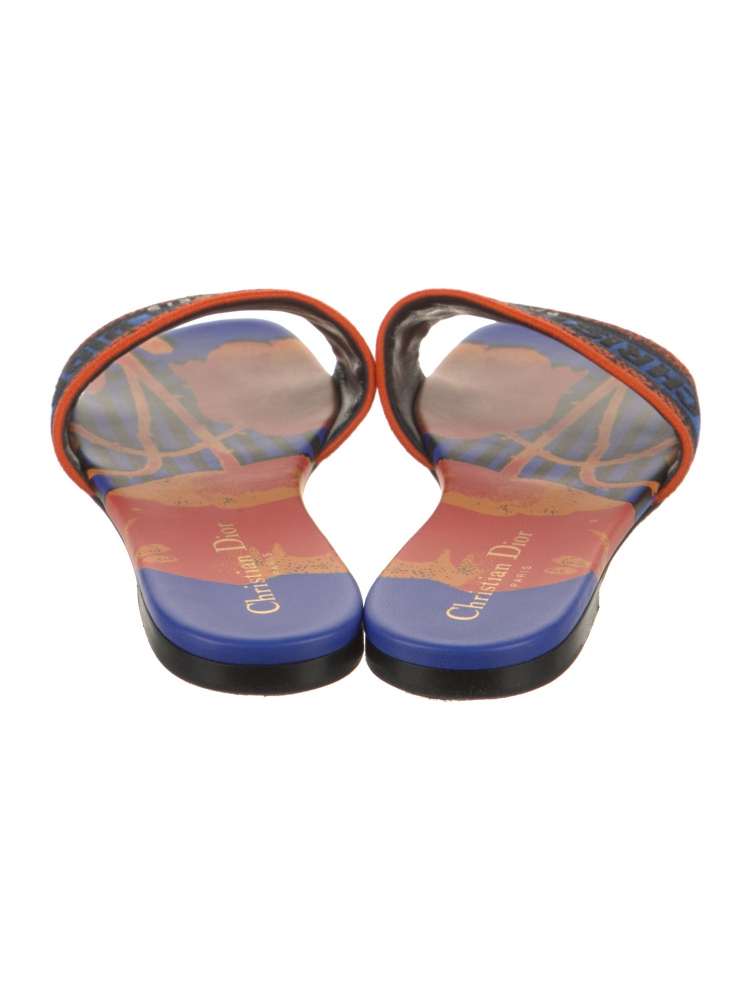 Christian Dior Printed Slides