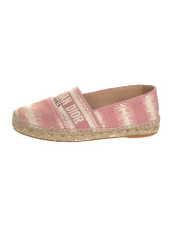 Christian Dior Canvas Printed Espadrilles
