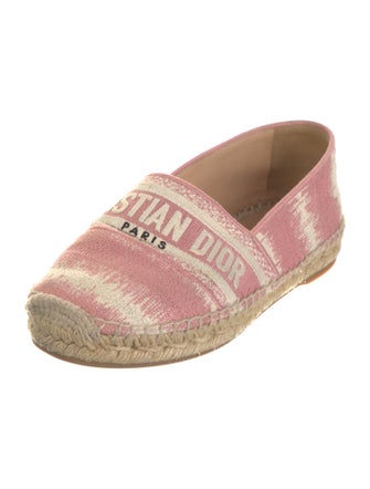 Christian Dior Canvas Printed Espadrilles