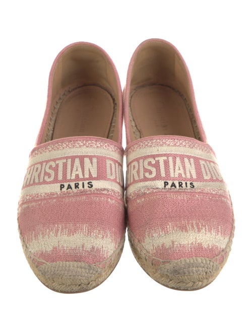 Christian Dior Canvas Printed Espadrilles