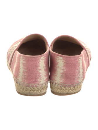 Christian Dior Canvas Printed Espadrilles