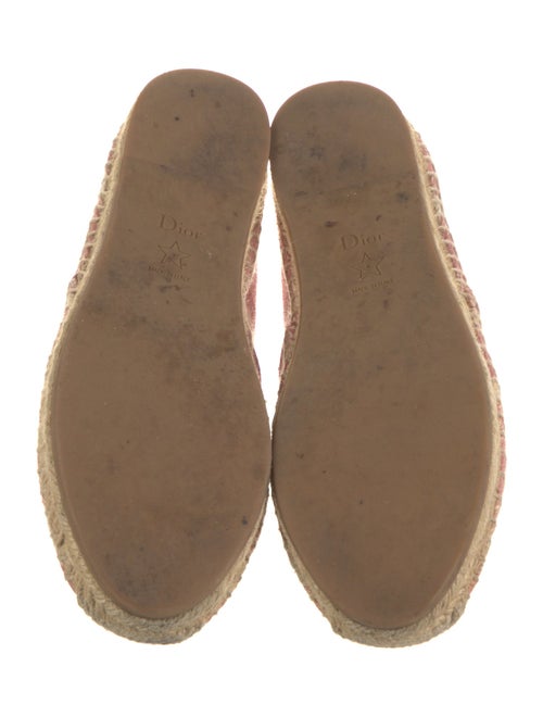 Christian Dior Canvas Printed Espadrilles