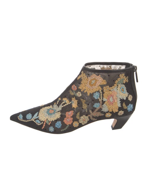 Christian Dior Mesh Printed Boots