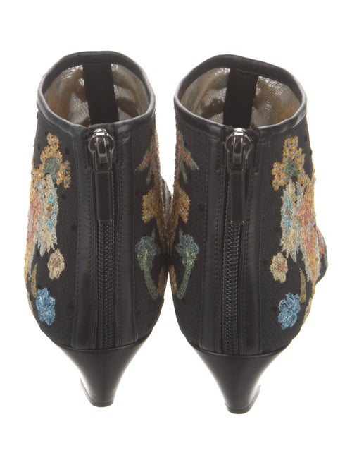 Christian Dior Mesh Printed Boots