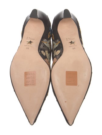 Christian Dior Mesh Printed Boots