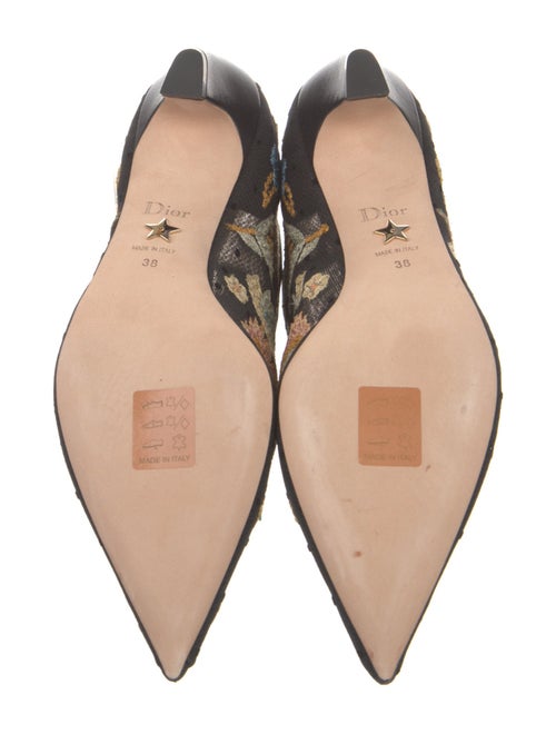 Christian Dior Mesh Printed Boots