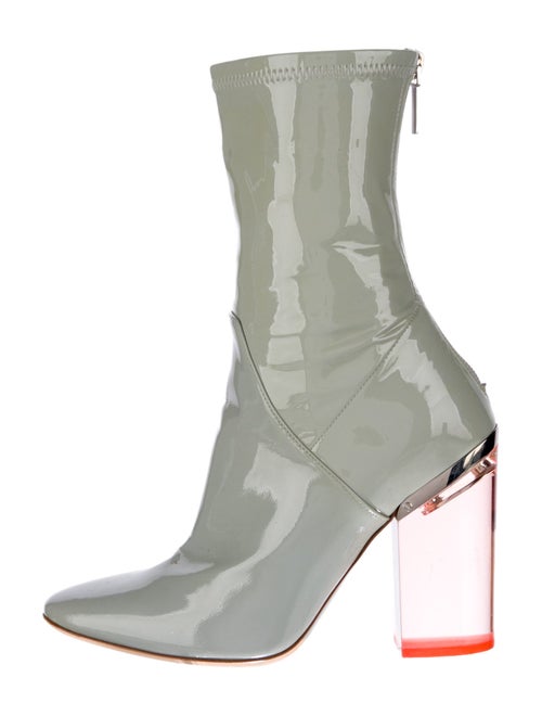 Christian Dior Patent Leather Sock Boots