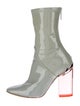Christian Dior Patent Leather Sock Boots