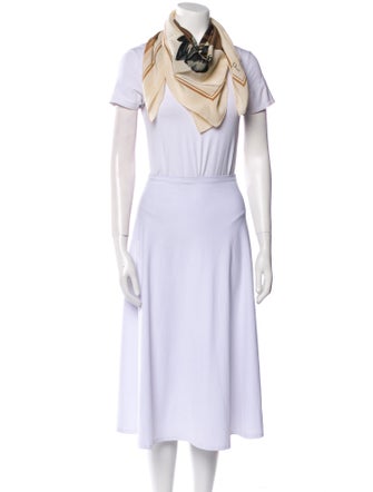 Christian Dior Silk Printed Scarf