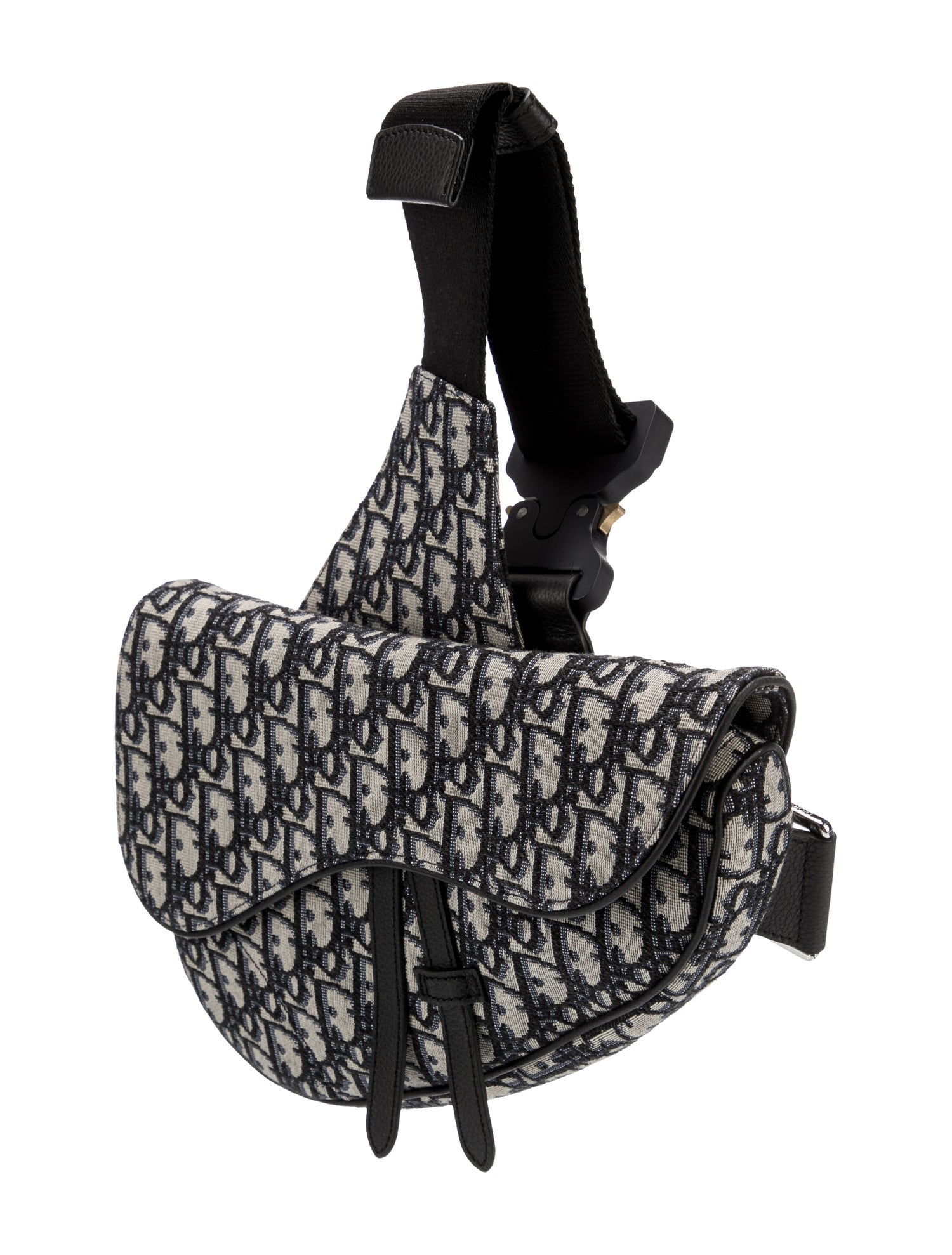 DIOR MEN Oblique Jacquard Christian Dior Oblique Saddle