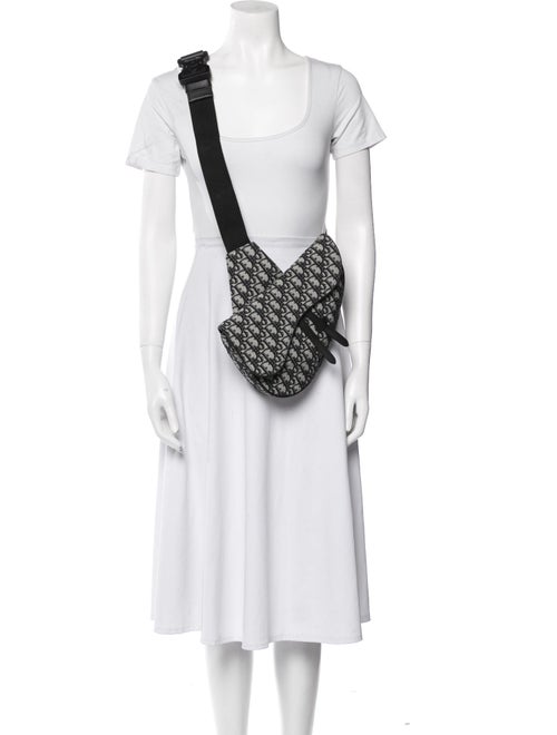 DIOR MEN Oblique Jacquard Christian Dior Oblique Saddle