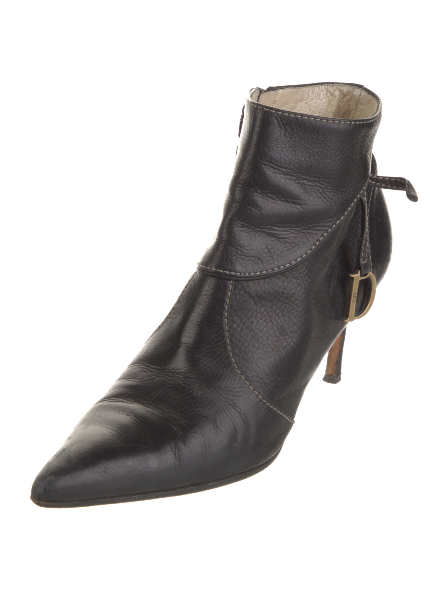 Christian Dior Leather Boots