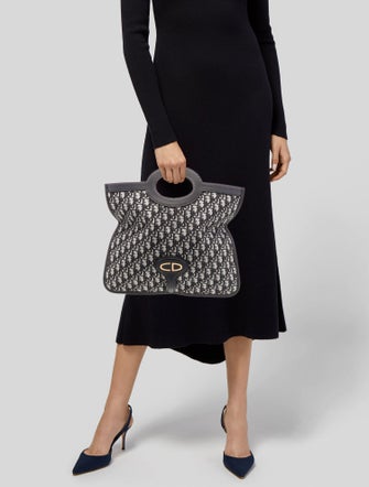 Christian Dior Oblique Jacquard Foldover