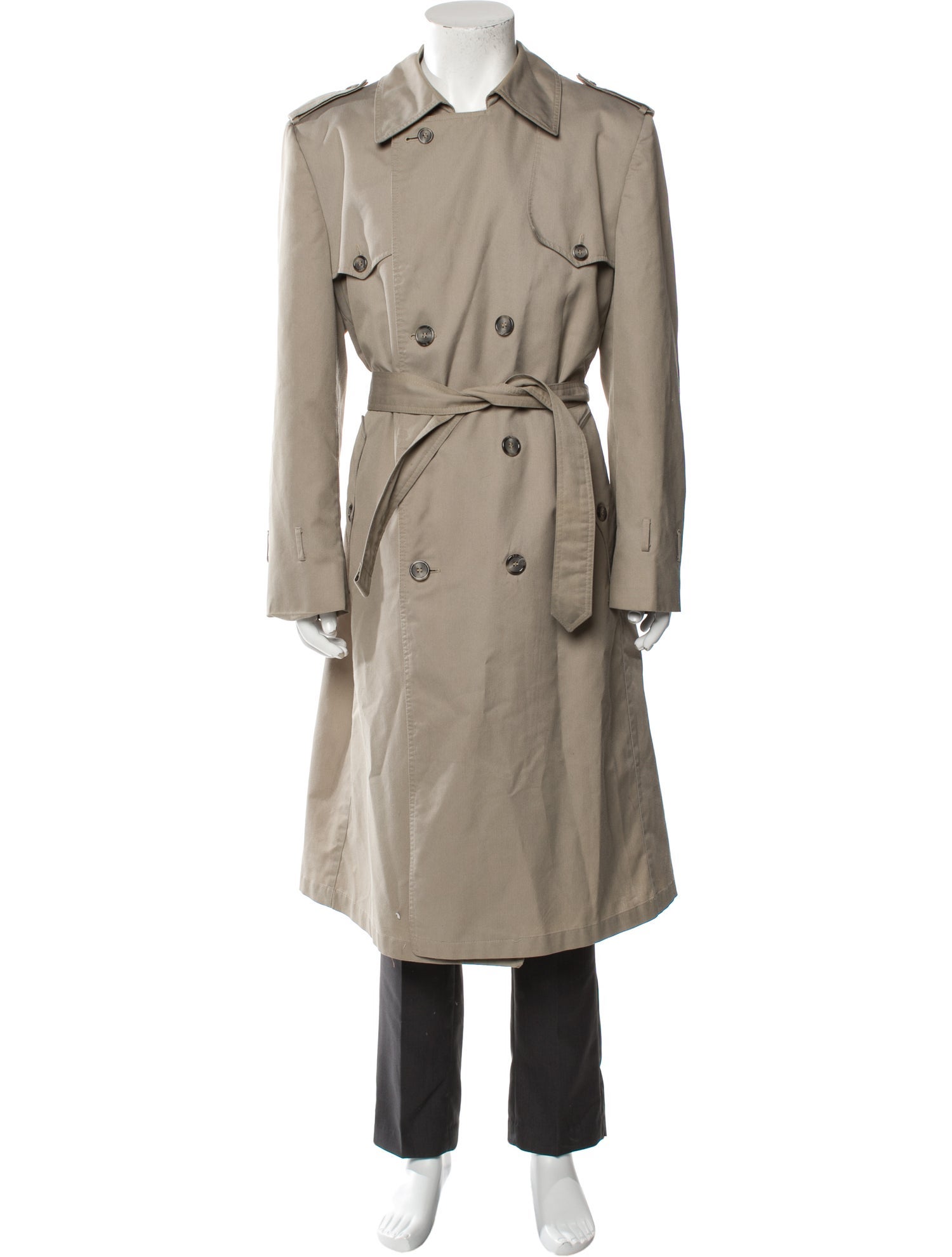 Christian Dior Monsieur Wool Trench Coat