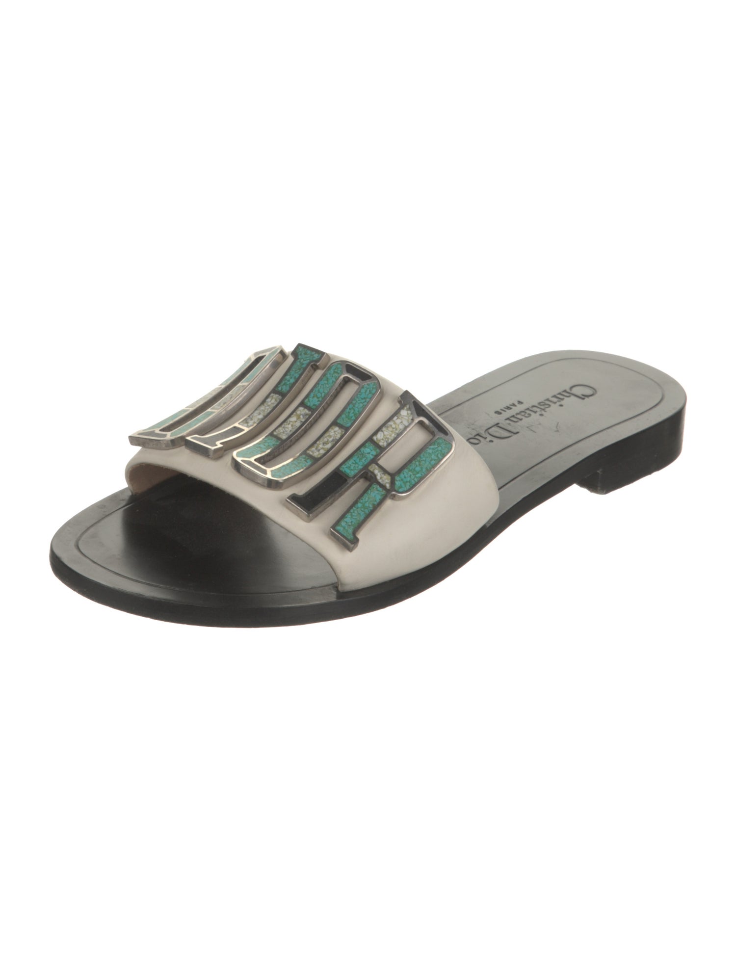 Christian Dior Leather Slides