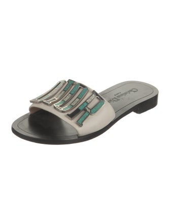 Christian Dior Leather Slides