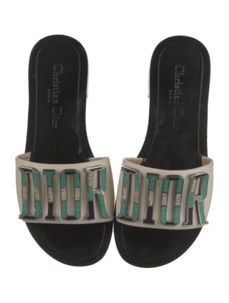 Christian Dior Leather Slides