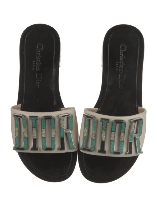 Christian Dior Leather Slides