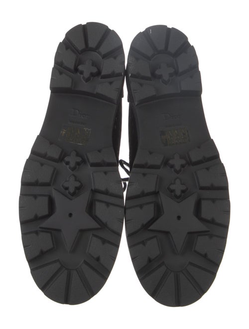 Christian Dior Leather Combat Boots