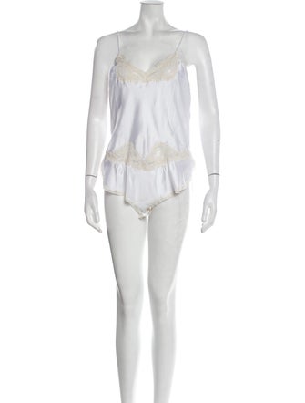 Christian Dior V-Neck Romper