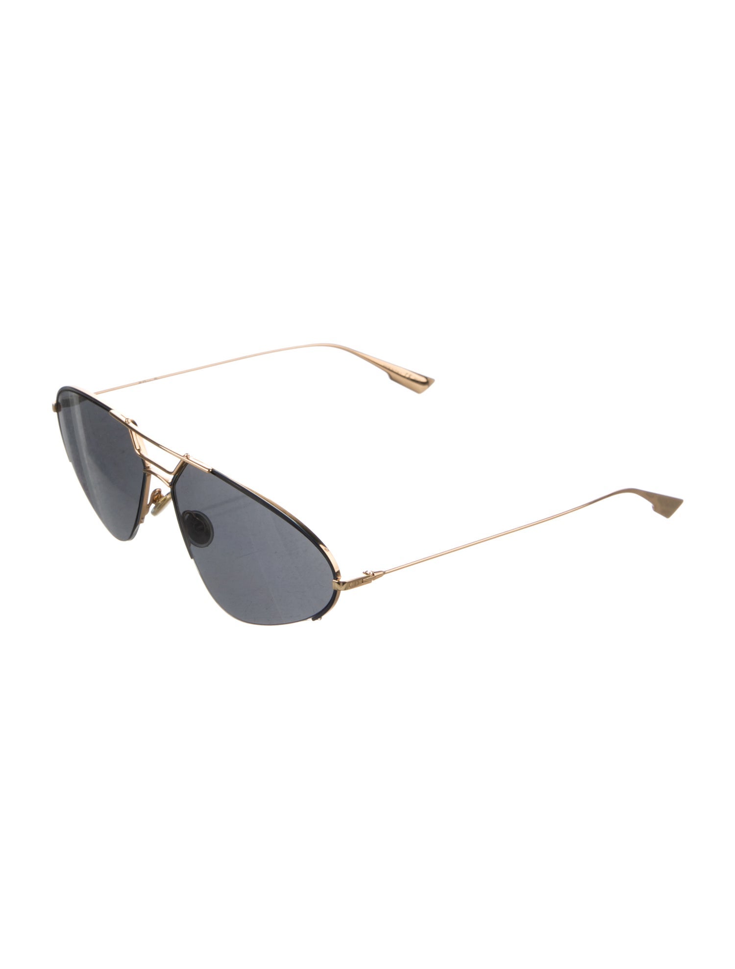 Christian Dior Aviator Tinted Sunglasses