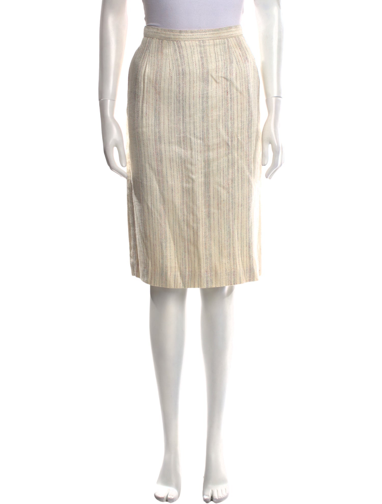 Christian Dior Wool Knee-Length Skirt