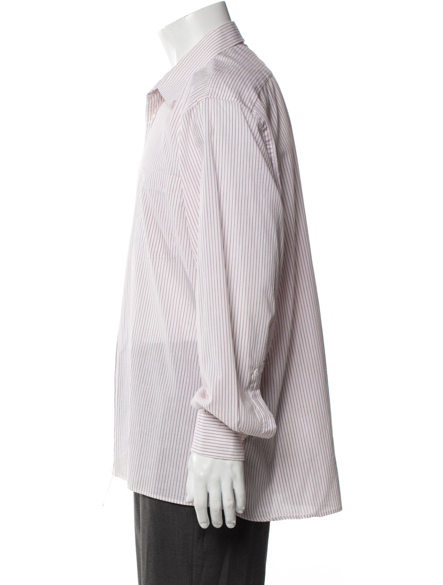 Christian Dior Bee Accent Striped Shirt