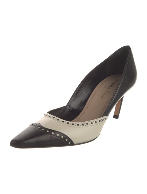 Christian Dior Leather D'Orsay Pumps