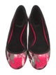 Christian Dior Canvas Printed Flats