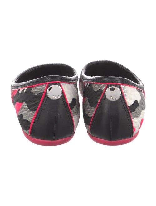 Christian Dior Canvas Printed Flats